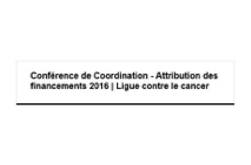 logo conférence de coordination