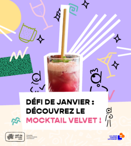 Découvrez les ingrédients mystères du Mocktail Velvet !